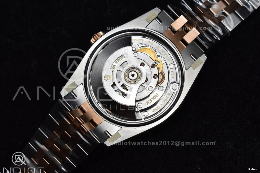 DateJust SS on Jubilee RG 36 Dial 904L 126281rbr VSF Roman VS3235 1:1 Steel Bracelet Edition Best 0215